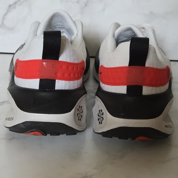 Nike ReactX Infinity Run 4 White Black Light Crimson Men Sneakers Shoes 13 - Picture 6 of 9